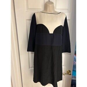 Marni Colorblock Dress - B&W - Small